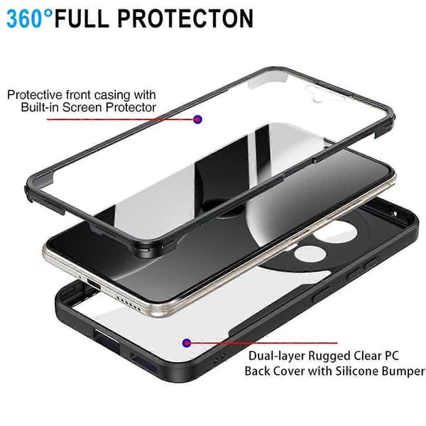 360° fuldkropscover til Xiaomi 15 Ultra Blue