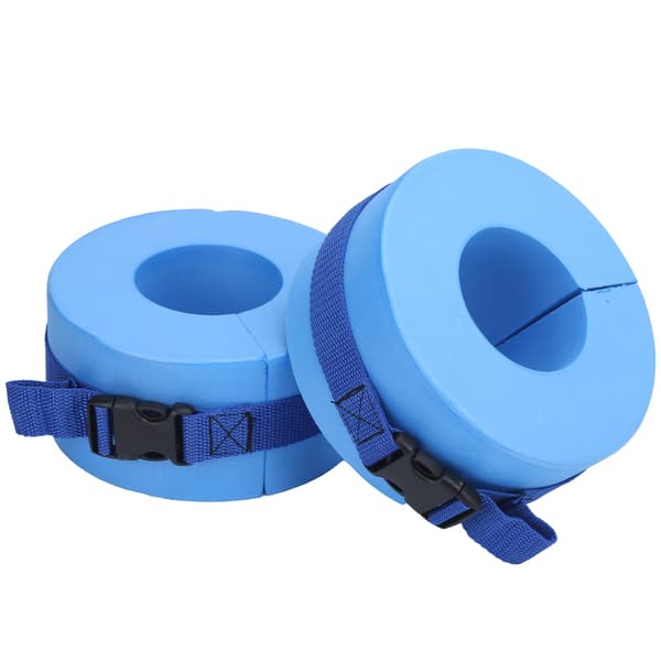 2st EVA simmanschetter Vattenaerobics Float Ring Anklar Armar Bälten med Quick Release Spänne