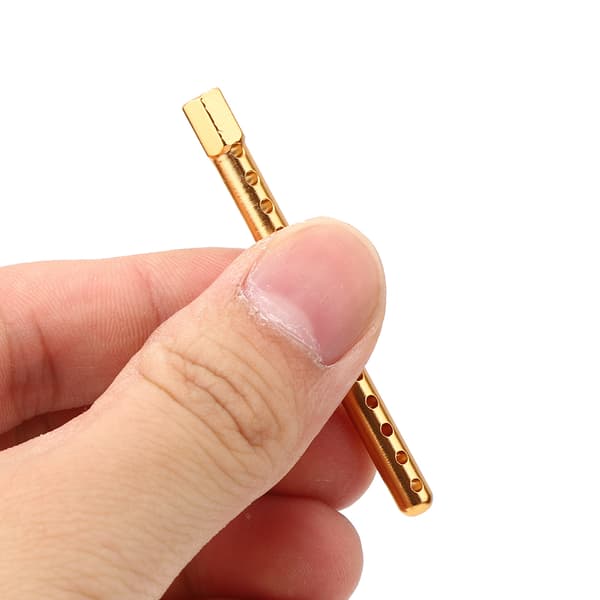 4 stk. Bilskalsøjle Passer til HSP 94102 / 94122 / 94103 / 94123 1/10 RC Bilmodel Guld