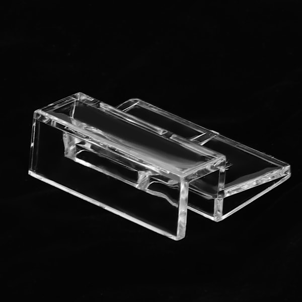 20 stk Glasskjerm Akryl Klemmeholder Støtte Klemme Tilbehør for Akvarium (8 mm)