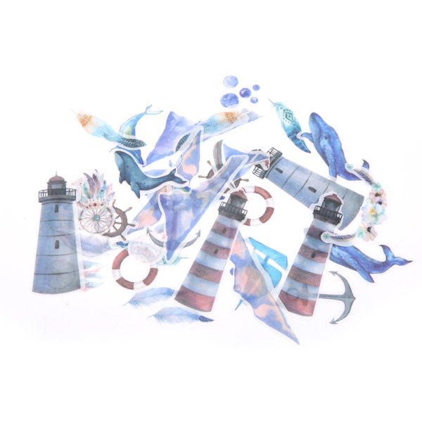 40 kpl/setti DIY-päiväkirjan tarrat Käsikirjan koristetarrat Scrapbooking-tarravarusteet (B09109)