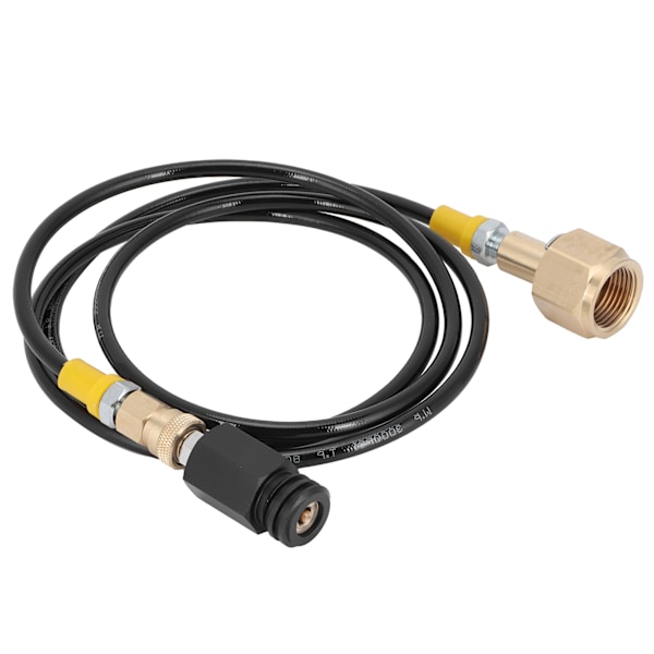 G5/8-14 CO2 Universal ekstern slange adapter 1,5 m Soda sort slange CO2-cylinderpåfyldningsadapter