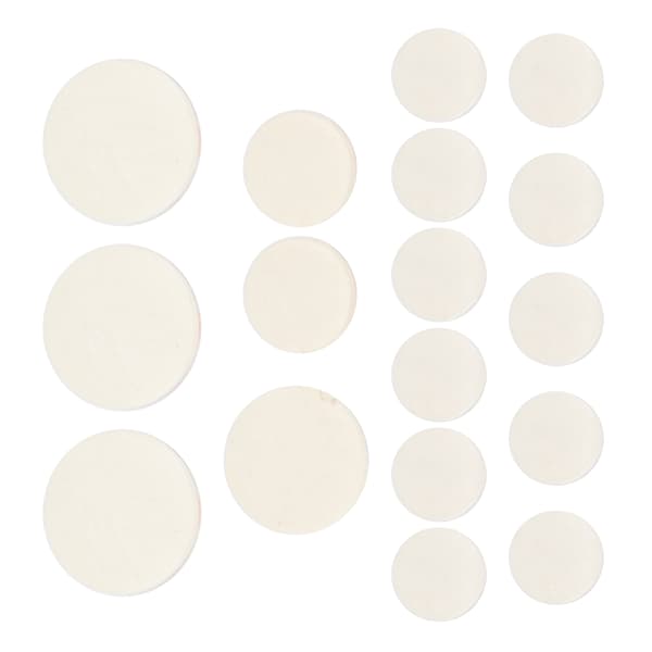 17 stk. klarinettlydhullputer Bb klarinettmatter pakninger musikkinstrumenttilbehør M01737