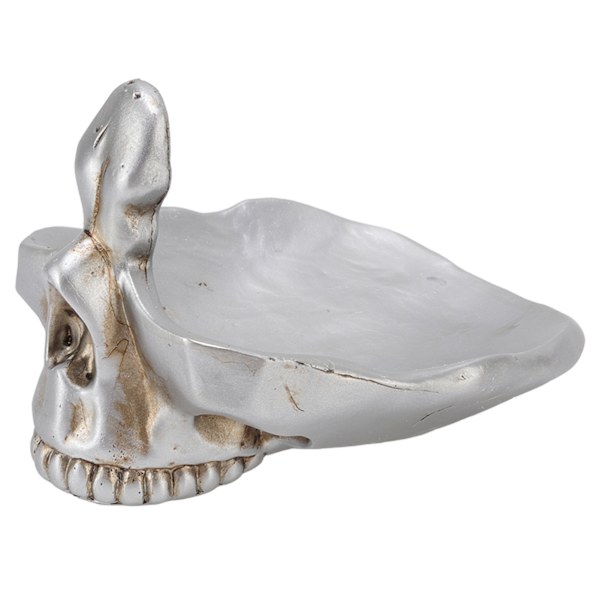Skull Glasögon Stativ Dekorativ Syntetisk Harts Staty Glasögon Display Hållare för hemmakontoret