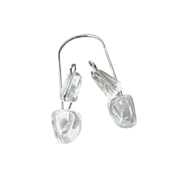 Nose Bridge Shaper Lifting Uträtning Mjuk silikon Nose Bridge Corrector Device for Night Transparent (Dubbel ände)