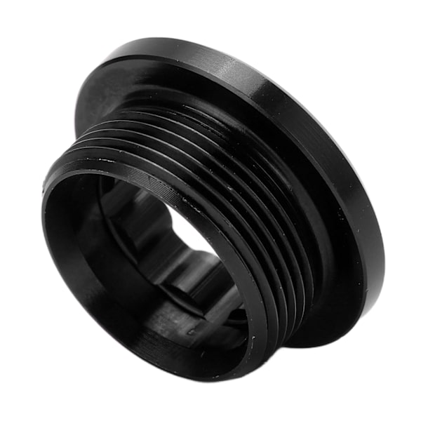 RISK 20 mm Cykelkrankbeskyttelsesskruehætte Aluminiumlegering M20 Cykelkrankarm Fastgørelsesskrue til Road Mountain BikeM20, Beskyttelsesskrue til Torx-skrueform, sort