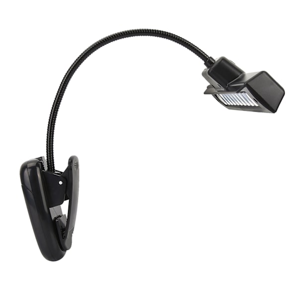 Portable Orchestra Music Stand Light Flexibelt nackklämma på USB-läsande LED-lampa