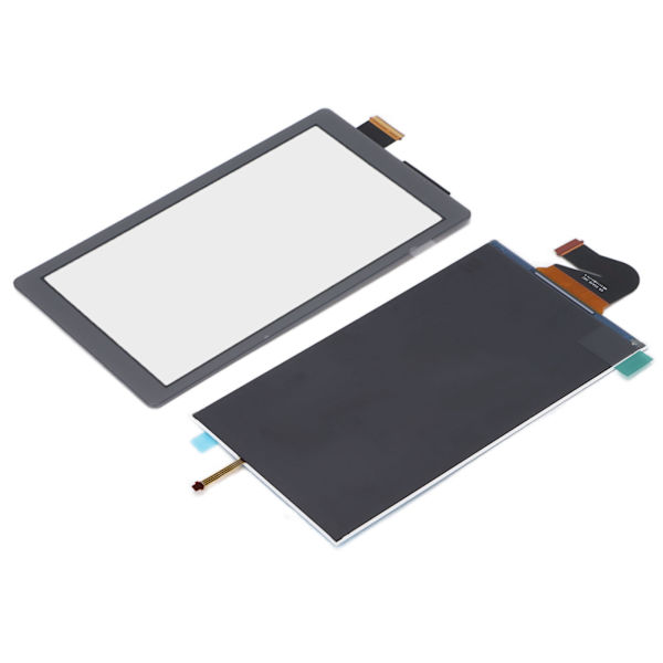 Vaihto-LCD-näyttö Switch Litelle Kestävä vaihto-LCD-näyttöpaneeli Korjausosat Switch LitelleMusta