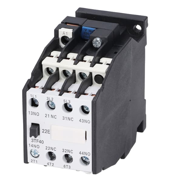 AC Kontaktor Controller 220V 50Hz 9A 2NO+2NC DIN Skinne Tilbehør til Automatisk Kontrol