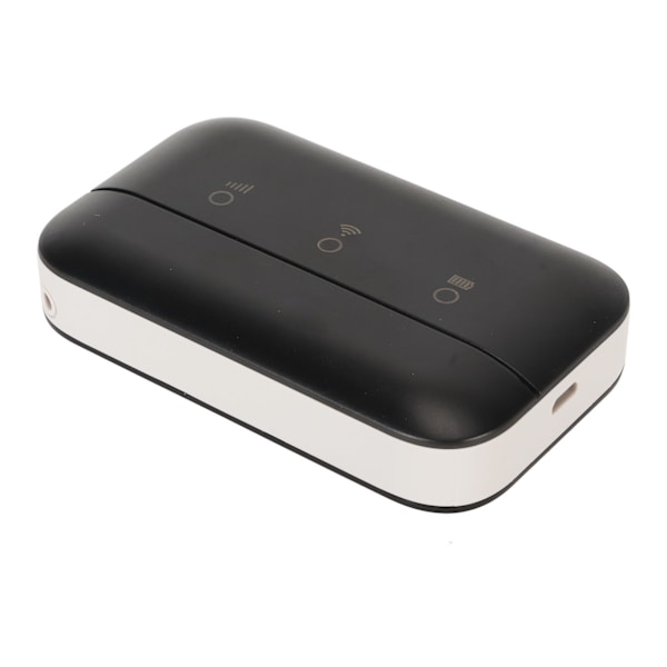 Mobil WiFi Hotspot med SIM-kortplads Støtter 3G 4G 10 brugere 3200mAh batteri Bærbar WIFI til mobiltelefon Laptop Sort
