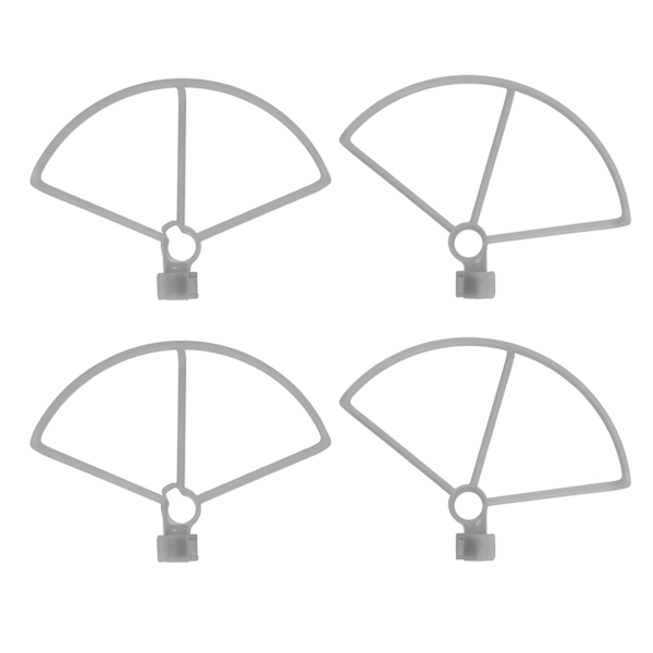 4 stk Propellbeskyttelsesblad Wing Cover Protector Prop Drone Tilbehør for Mini 3 Pro Grå