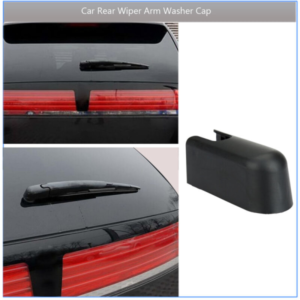 Svart Car Bakre Torkararm Washer Cap Mutter Cover Passar För Lincoln 2007-2014 Passar Ford Kuga 2008-2012, Modell: 84