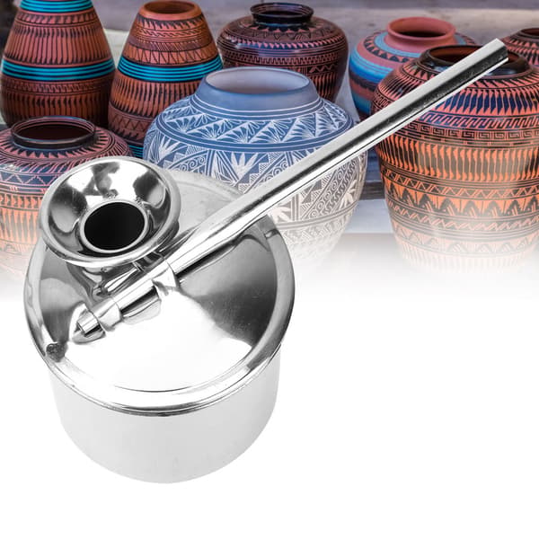 Rostfritt stål Lera Verktyg Keramik Atomizer Glasyr Krukor Keramiska målningssprutor (200ml)