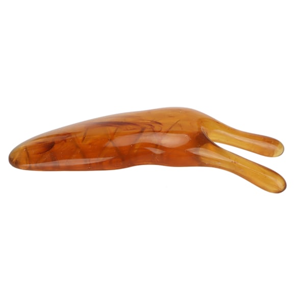 Nose Massager Harts Ansiktsbehandling Longicorn Lyftklämmor Roman Nose Up Scraper Bar Smärtfri bantning för kvinnor Succinitfärg