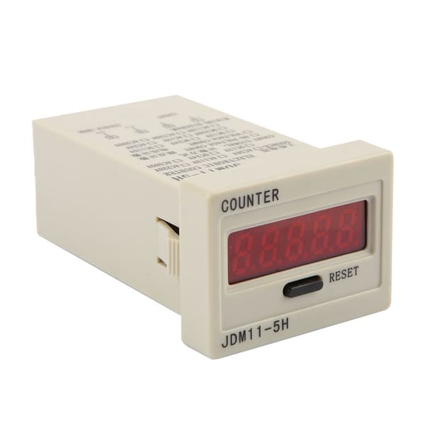 JDM11-5H 5-cifret display elektronisk akkumulerende tæller DC 12V