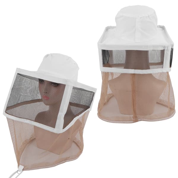 【NX】Anti Bee Net Hat Biodlingsskyddsmaterial Biodlarskyddslock Biodlingsutrustning