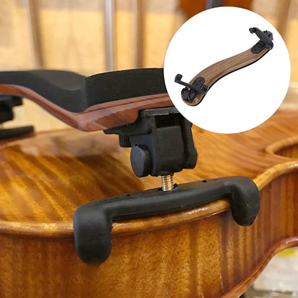 4/4 3/4 fiolaxelstöd Lönnträ Musikinstrumenttillbehör för studenter Proffs