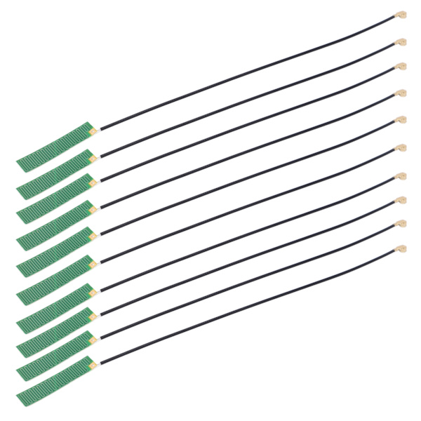 10 stk NZ‑433‑FPC‑001 Innbygd myk FPC 433MHz høyforsterkningsantenne for drone sikkerhetsalarm