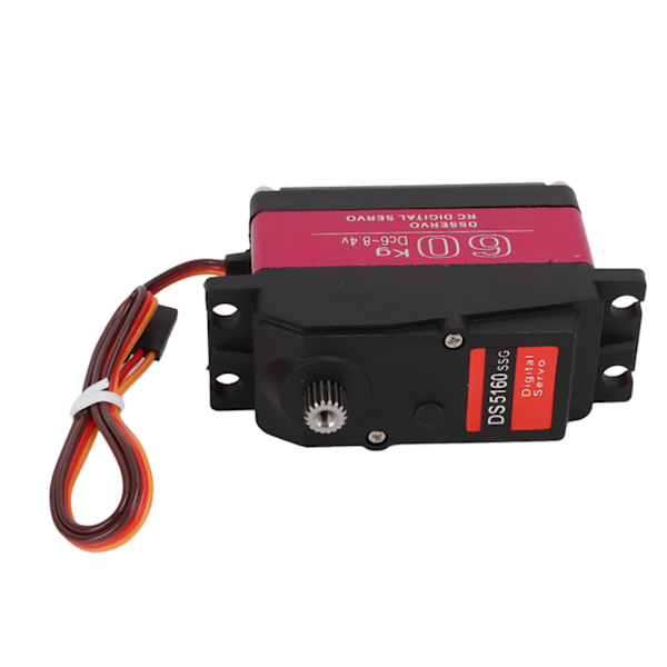 60 kg 8,4V vanntett digital servo for DS5160 RC bil digital styreservo