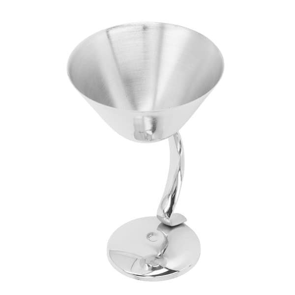150 ml rustfrit stål Martini Cocktail Glas Kobberbelagt Metal Vinglas Bar Tilbehør Rustfrit stål Farve