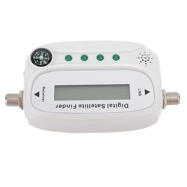 Digital Satellite Finder TV-antenn Signal Finding Strength Meter med Compass Summer Alarm 13‑18VDC