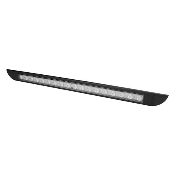 LED-lyslist med berøringsbryter 12V 6W 6000K 1000LM Universal lampelist for bobiler, campingvogner, tilhengere - Svart
