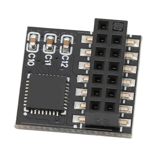 【NX】TPM 2.0 Modul 14Pin SPI TPM 2.0 Krypteringssikkerhedsmodul LPC Interface 14Pin TPM2.0 Modul til Windows til ASUS