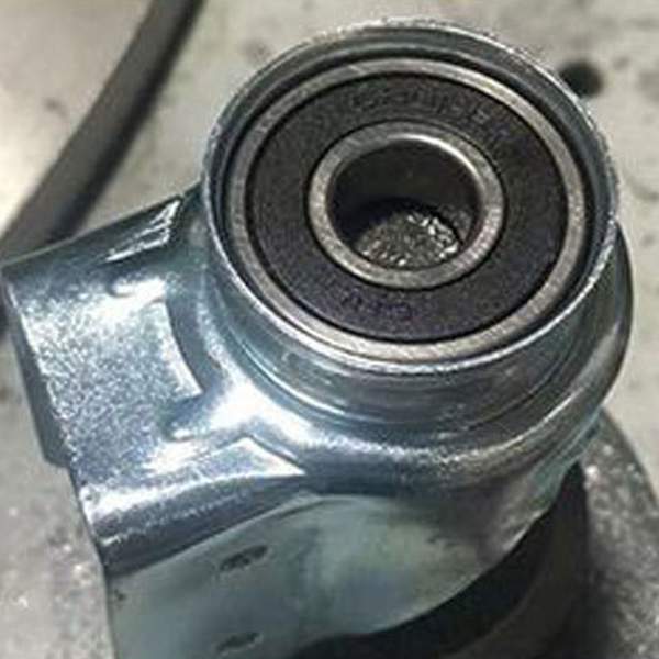Pyörä 5 tuumaa Alhainen melu Heavy Duty TPR pyörän vaihdon tarvikkeet jarrulla vaunulle Universaali pyörä jarrulla 5 tuumaa TPR