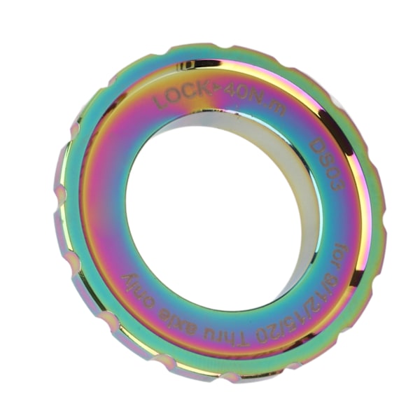MEIJUN Centerlock Låsering Center Lock Hjulssæt Nav Tønde Aksel Skive Rotor Låsering til Cykel Mountainbike Multicolor