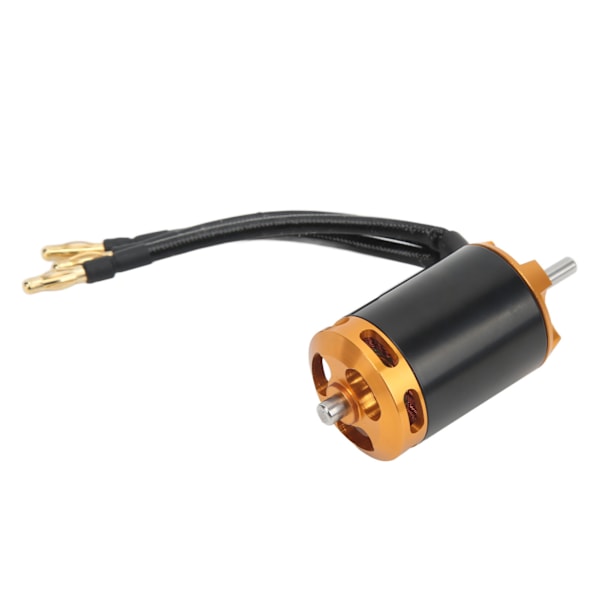 RC Båt Brushless Motor Vanntetting 22800KV 12N8P Struktur Aluminiumlegering Kobber RC Brushless Motor for RC Båt