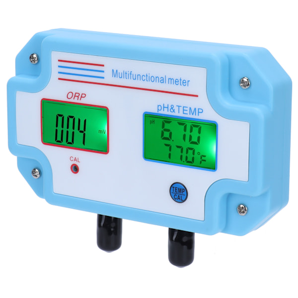 Multifunktionsvandmåler 3 i 1 ORP/PH/Temp Udstyr til overvågning af vandkvalitet EU-stik 230‑240V