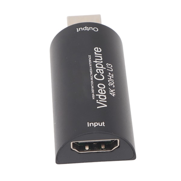 Videonäytönkaappauskortti 1080P 60FPS 4K 30 Hz USB 3.0 Plug and Play High Definition Multimedia Interface Peli-näytönkaappauslaite