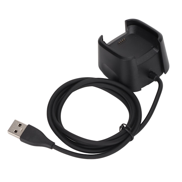 Lader USB Ladeledning Dokkingsstasjon for Fitbit Versa Smartklokke 1m Kabel Lengde