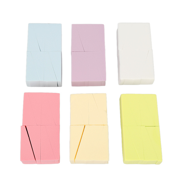 6 förpackningar Small Gradient Nails Mjuka svampar Mångfacetterad Tillgänglighet Manicure Art Tool Set