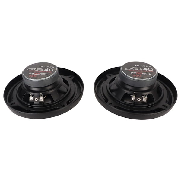 2 stk 350W Koaksiale Bilhøyttalere Varmeavledning 92dB Følsomhet 4 Ohm Omniretningsbestemt Stereo Lyd Bilhorn for Lastebil