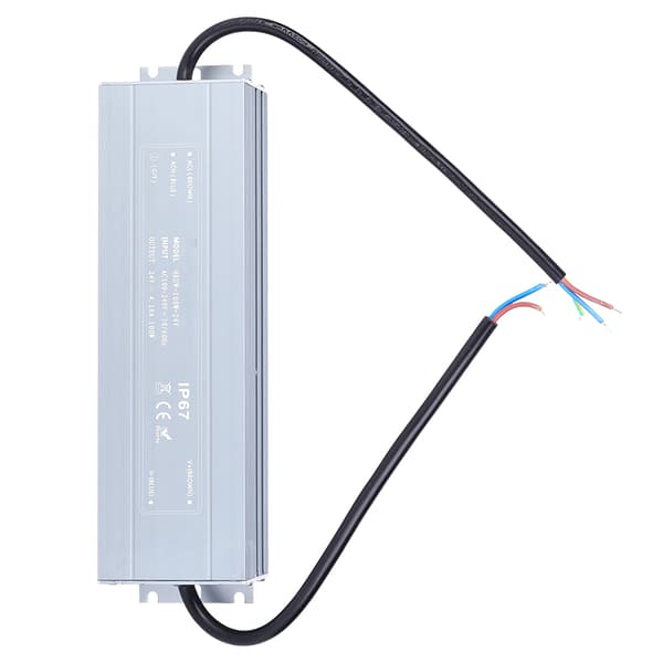 HRUW-100W-24V Switch Strömförsörjning IP67 Vattentät LED-drivrutin Transformator 100-240VAC