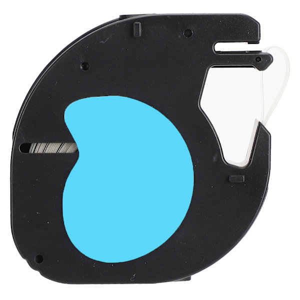 Etikettband för Dymo Sticker Office Supplies LT-12mm Svart på Transparent 12267)