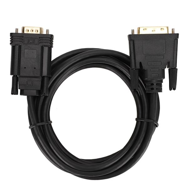 HD-videokabel Datortillbehör Adaptersladd 1080P DVI till VGA hane 2-meter för Windows95