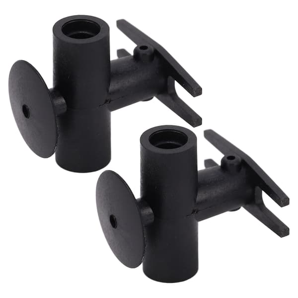 2 STK Rotorhode for K200 RC Helikopter Rotorhode Reservedeler Tilbehør for Erstatning Svart