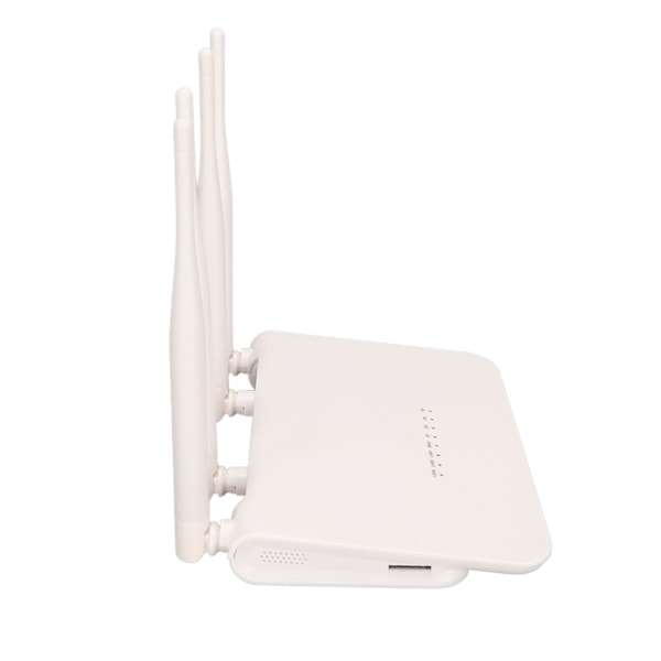 4G LTE-modemrouter med SIM-kortplads 4 antenner 2,4G 300 Mbps Understøtter 32 enheder WiFi-router til kontor 100‑240V EU-stik
