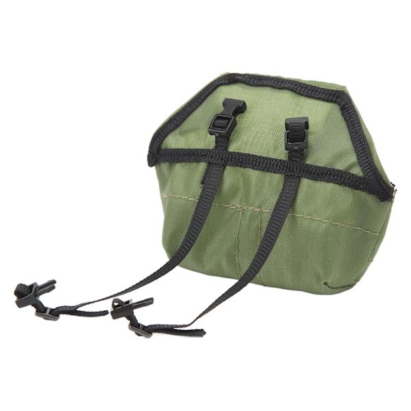 RC-auton urheilumatkalaukku Nylon Miniatyyri Simuloitu Koristelu Bagage Laukku Koristelu Osia Traxxas TRX4M 1/18 Vihreä