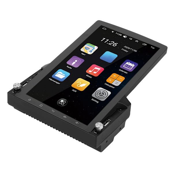 10,1 tuuman auton multimediasoitin Bluetooth GPS-näyttö Stereo Radio 1+32G Android 13:lle