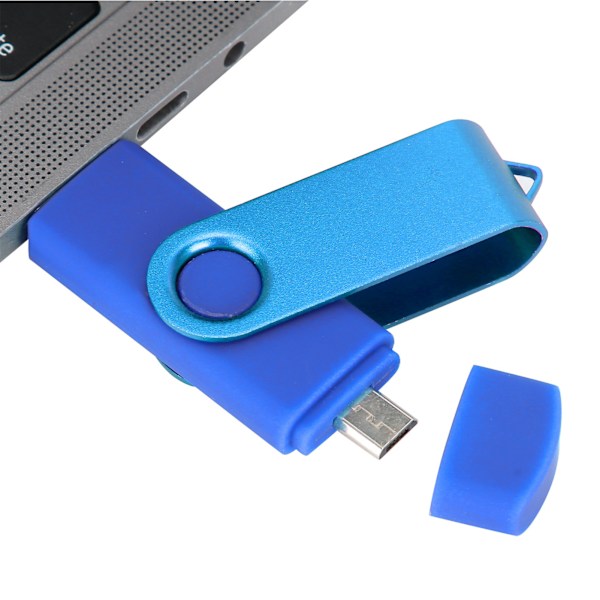 USB Stick Pendrives U Memory Unit USB2.0 Flash Drive Computer Tilbehør OTG CW10040 Blå32GB