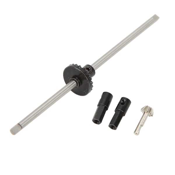 RC-auto Metal Taka-akseli Ohjauspyörä Auton Päivitystarvikkeet WPL D12Black