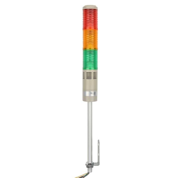 220VAC Maskinvarsellampe LED-indikator Varselsignal Konstant lys