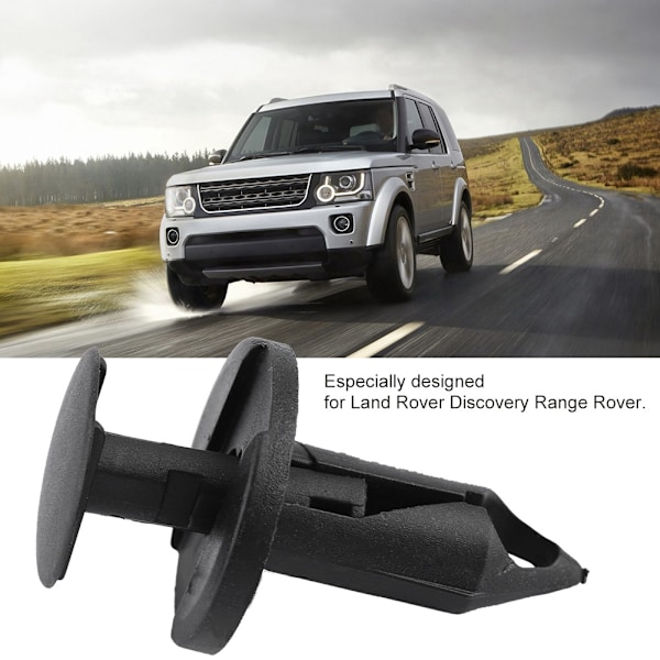 ANR2224 Auton puskurin pyöräkotelon niittikiinnikkeet Land Rover Discovery Range Roverille (50 kpl)