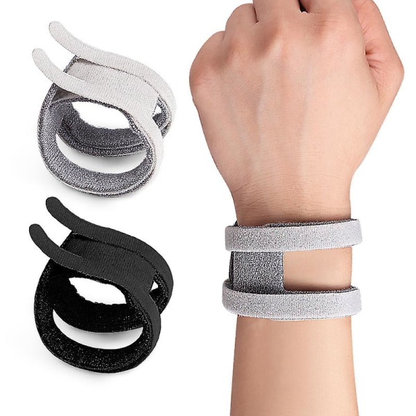 2stk Sports Wrist Compression Wrist Pustende Compression Wrist Bandage Sports Fitness Protective Black