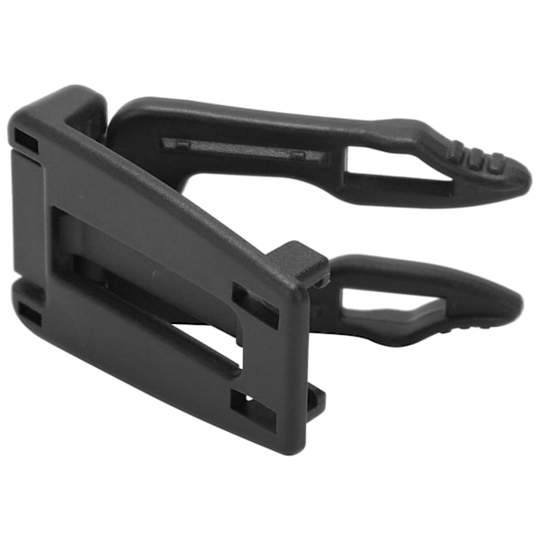 10st Multifunktions Molle Webbing Strap Spänne Clips Avtagbar ryggsäck Anslutningsspännen (svart)
