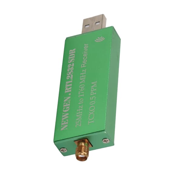 RTL SDR-mottaker 25-1760MHz fullbånd RTL2832U R820T2 Software Defined Radio Scanner