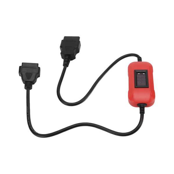 12‑24V OBD2 scanneradapterkabel Passer X431 Easydiag 2.0/3.0 GOLO ABS Varmebestandig til tunge lastbiler Diesel rød